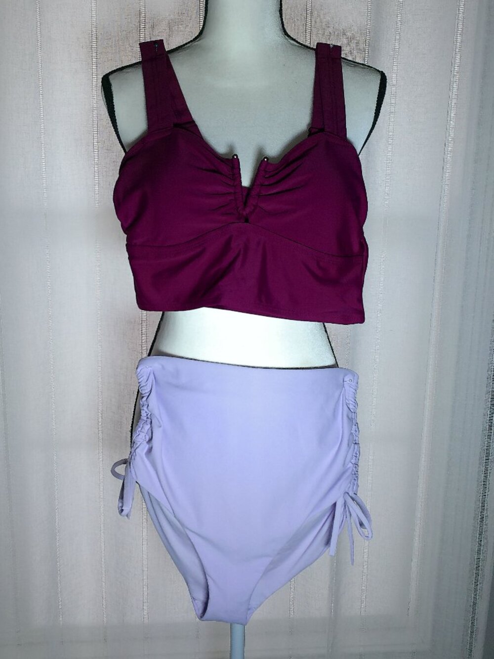 Grapent Tankini Top & Dick's Sprting Goods Calia Bottom (2) Piece SwimSuit NWT S